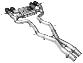 AWE SwitchPath Exhaust for BMW G87 M2 - Diamond Black Tips