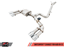 AWE Exhaust Suite for Audi 8V S3