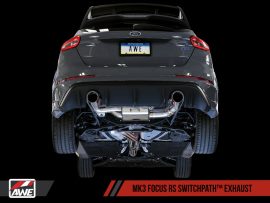 AWE Exhaust Suite for Ford Focus RS