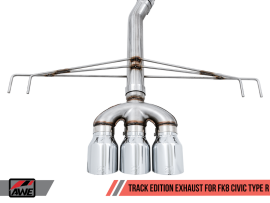 AWE Exhaust Suite for Honda FK8 Civic Type R (includes Front Pipe)