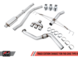 AWE Exhaust Suite for Honda FK8 Civic Type R (includes Front Pipe)