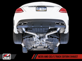 AWE Exhaust Suite for 2015-2018 Mercedes-Benz W205 AMG C63/S Coupe - No Tips