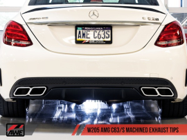 AWE Exhaust Suite for 2015-2018 Mercedes-Benz W205 AMG C63/S Coupe - No Tips