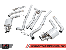 AWE Exhaust Suite for Mercedes-Benz W213 AMG E63/S Sedan / Wagon