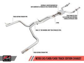 AWE Exhaust Suite for Mercedes-Benz W205 AMG C43 / C450 / C400