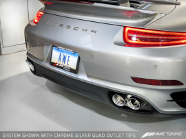 AWE Exhaust Suite and High-Flow Cat Sections for Porsche 991 Turbo