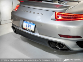 AWE Exhaust Suite and High-Flow Cat Sections for Porsche 991 Turbo