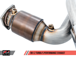 AWE Exhaust Suite and High-Flow Cat Sections for Porsche 991.2 Turbo