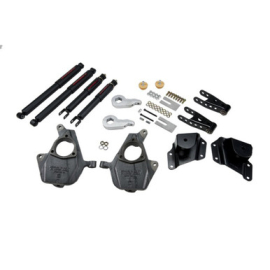BELLTECH 656ND LOWERING KIT W/ ND2 SHOCKS (FRONT TORSION BAR SUSPENSION ONLY)