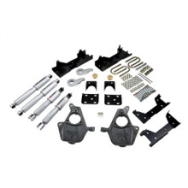BELLTECH 657SP LOWERING KIT W/ SP SHOCKS (FRONT TORSION BAR SUSPENSION ONLY)