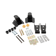 BELLTECH 6592 SHACKLE & HANGER KIT | 4 INCH DROP