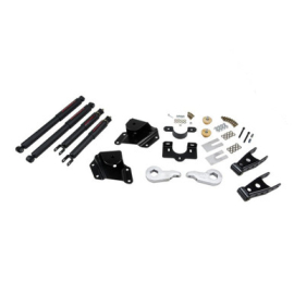 BELLTECH 659ND LOWERING KIT W/ ND2 SHOCKS (FRONT TORSION BAR SUSPENSION ONLY)