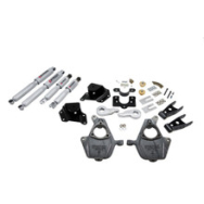 BELLTECH 661SP LOWERING KIT W/ SP SHOCKS (FRONT TORSION BAR SUSPENSION ONLY)