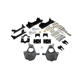 BELLTECH 662 LOWERING KIT W/O SHOCKS (FRONT TORSION BAR SUSPENSION ONLY)