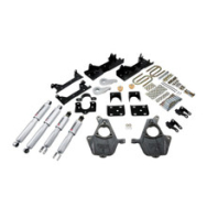 BELLTECH 662SP LOWERING KIT W/ SP SHOCKS (FRONT TORSION BAR SUSPENSION ONLY)