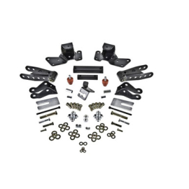 BELLTECH 6909 SHACKLE & HANGER KIT | 4 INCH DROP