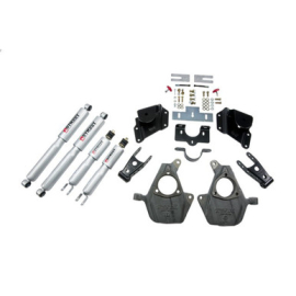 BELLTECH 947SP LOWERING KIT W/ SP SHOCKS (FRONT TORSION BAR SUSPENSION ONLY)
