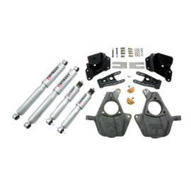 BELLTECH 948SP LOWERING KIT W/ SP SHOCKS (FRONT TORSION BAR SUSPENSION ONLY)