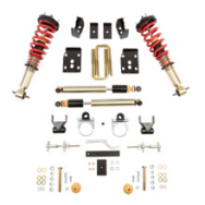 BELLTECH 1000SPAC PERFORMANCE COILOVER KIT PLUS W/ DAMPING/HEIGHT ADJUSTABLE FRONT COILOVERS