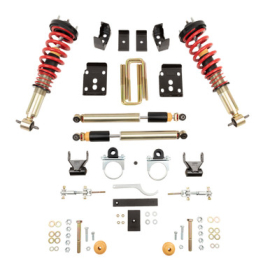 BELLTECH 1000SPAC PERFORMANCE COILOVER KIT PLUS W/ DAMPING/HEIGHT ADJUSTABLE FRONT COILOVERS