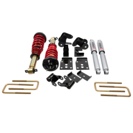BELLTECH 1001SPC PERFORMANCE COILOVER KIT W/ HEIGHT ADJUSTABLE FRONT COILOVERS