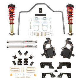 BELLTECH 1008SPC PERFORMANCE COILOVER KIT W/ HEIGHT ADJUSTABLE FRONT COILOVERS
