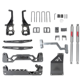 BELLTECH 152501BK 6 INCH LIFT KIT | FRONT SPACERS AND REAR TRAIL PERFORMANCE SHOCKS