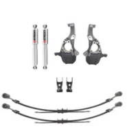 BELLTECH 350345 LOWERING KIT W/ REAR STREET PERFORMANCE SHOCKS