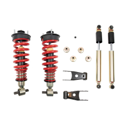 BELLTECH 985SPAC PERFORMANCE COILOVER KIT PLUS W/ DAMPING/HEIGHT ADJUSTABLE FRONT COILOVERS