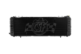 CSF 91-01 Cherokee (XJ) 2.5 & 4.0L LHD w/ filler neck (3-Row Copper Core) Radiator