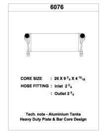 CSF 13-17 Ram 2500 / 3500 6.7L Cummins Turbo Diesel Heavy Duty Intercooler