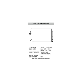 CSF 06-09 VW Golf / GTI / 99-06 Jetta / GLI High-Performance All-Aluminum Radiator