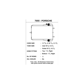 CSF Porsche 996 Turbo / GT2 / GT3 / 997 Turbo / GT2 (Right) All-Aluminum Radiator