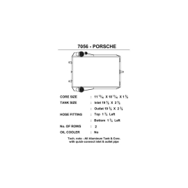 CSF Porsche 996 Turbo / GT2 / GT3 / 997 Turbo / GT2 (Left) All-Aluminum Radiator