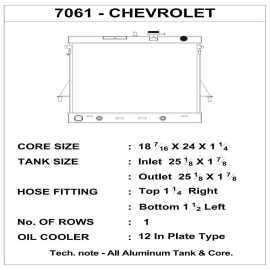 CSF Chevy Colorado 5.3L / GMC Canyon 5.3L / Hummer H3 All-Aluminum Radiator