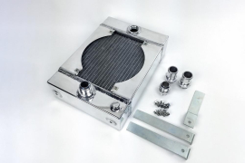 CSF The KING Cooler - Ultimate Drag Race Radiator w/ SPAL Fan & Mounting Kit