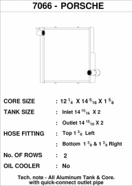 CSF Porsche 991.1 Carrera / 981 Boxster / Cayman / GT4 (Left) All-Aluminum Radiator