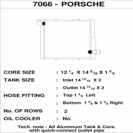 CSF Porsche 991.1 Carrera / 981 Boxster / Cayman / GT4 (Left) All-Aluminum Radiator