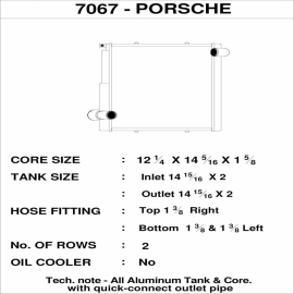 CSF Porsche 991.1 Carrera / 981 Boxster / Cayman / GT4 (Right) All-Aluminum Radiator