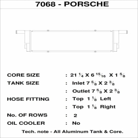 CSF Porsche 991 Turbo / GT3/RS/CUP / 981 Spyder / GT4 (Center) All-Aluminum Radiator