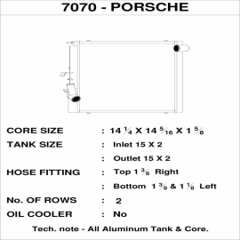 CSF Porsche 991 Turbo / GT3/RS/CUP / 981 Spyder / GT4 (Right) All-Aluminum Radiator