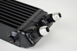 CSF Universal Dual-Pass internal/external Oil Cooler - 22.0in L x 5.0in H x 2.25in W