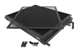 CSF BMW F3X/F2X B58/B48 Triple-Pass Heat Exchanger w/ Rock Guard - Black