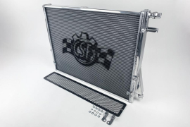 CSF A90 Supra / BMW G-Series High-Performance Heat Exchanger w/ Rock Guard