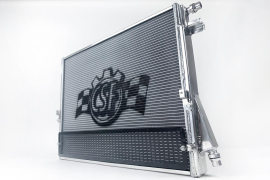 CSF A90 Supra / BMW G-Series High-Performance Heat Exchanger w/ Rock Guard