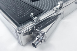 CSF A90 Supra / BMW G-Series High-Performance Heat Exchanger w/ Rock Guard