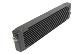 CSF Universal Single-Pass Oil Cooler w/ Direct Fitment for Porsche 911 center front oil cooler (RSR Style) - M22 x 1.5 connections - 24L x 5.75H x 2