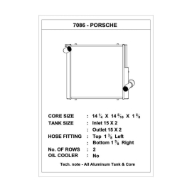 CSF High-Performance Left Side Radiator for Porsche 991.2 & 718