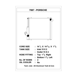 CSF High-Performance Right Side Radiator for Porsche 991.2 & 718