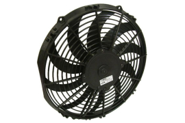 CSF 92-00 Civic All-Aluminum Fan Shroud w/ 12-inch SPAL Fan - Black